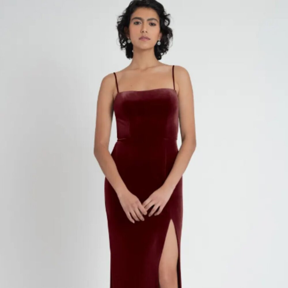 NEW with Tags Jenny Yoo Velvet Bridesmaid Dress - Dominique